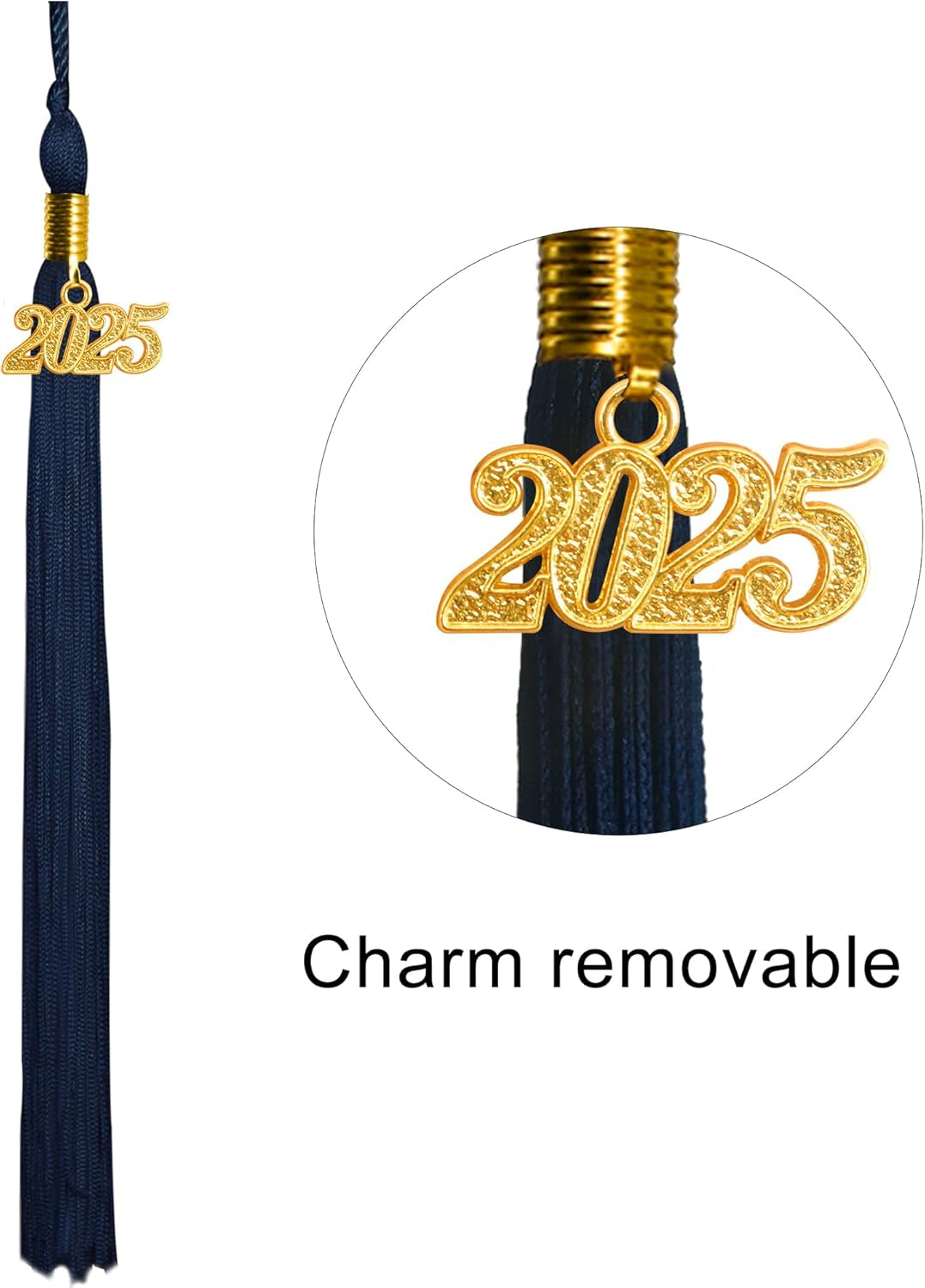 Matte Graduation Gown Cap Tassel Set 2026 for High School and Bachelor